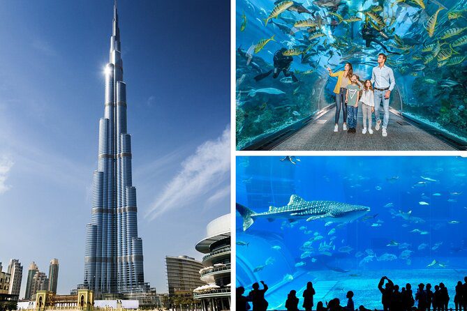 Dubai aquarium and burj khalifa tickets & tours